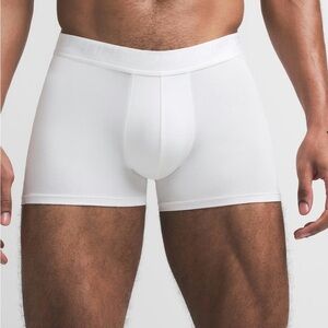 SKIMS Men's Classic White Boxer Briefs
